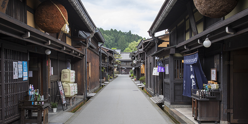 古い町並商店街
